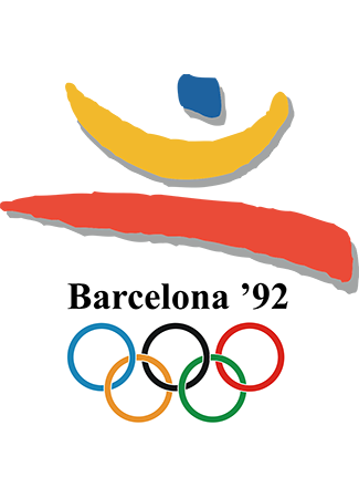 Olympics logo Barcelona Spain 1992 summer